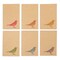 Best Paper Greetings Blank Note Cards with Bird Design - 4 x 6 In, Brown, 36-Pack, Rustic - Kraft Paper Notecards & Envelopes